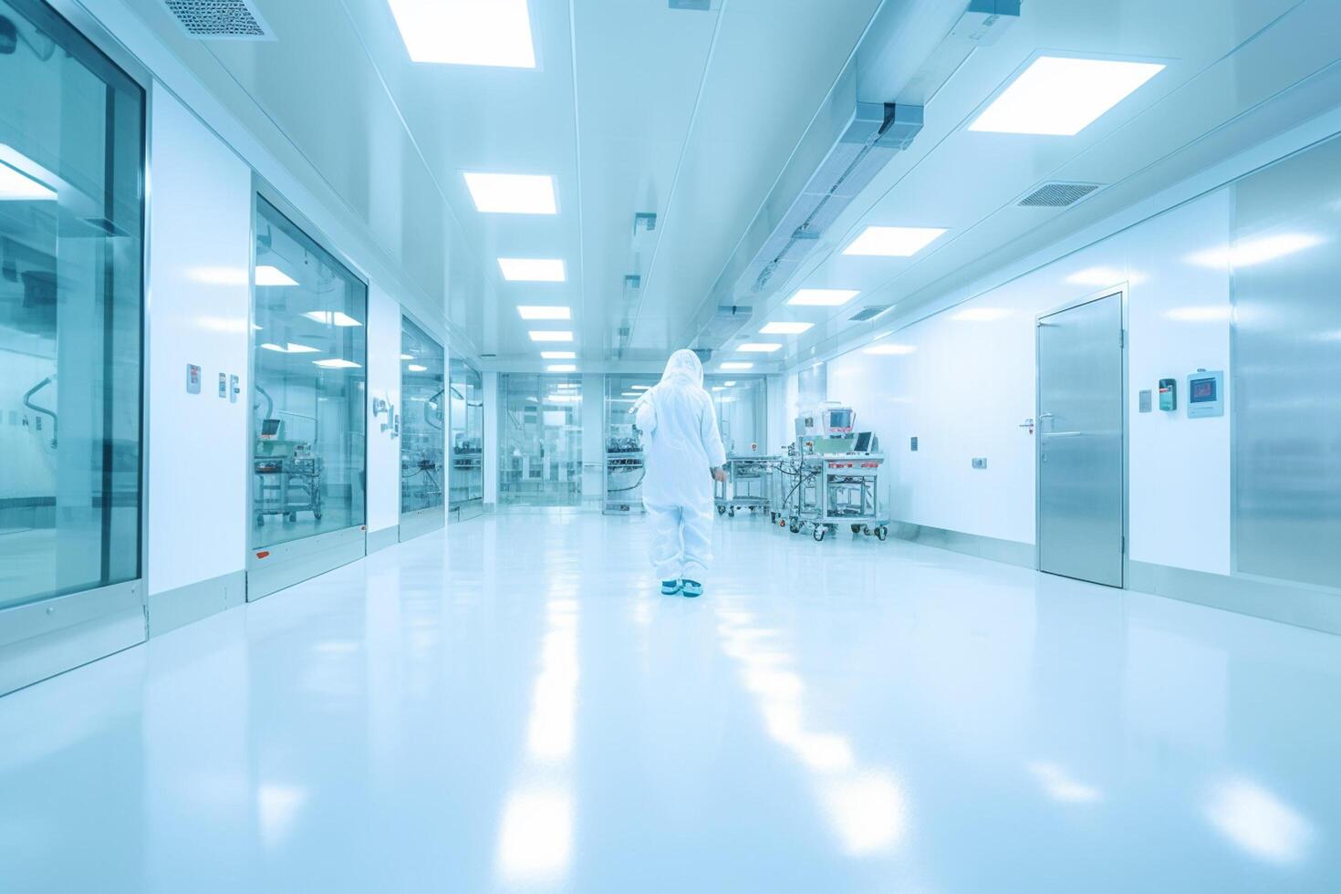 medical-staff-working-in-a-hospital-corridor-health-care-and-medicine-concept-ai-generated-free-photo
