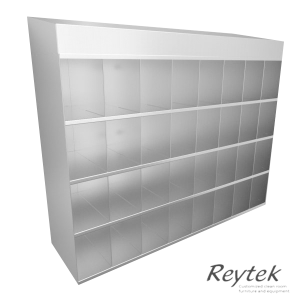 32-Compartment Cubby Unit