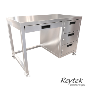 Desk With Locking Drawers