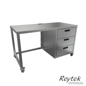 Desk w/ Locking Drawers