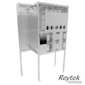 Free Standing Gowning Cabinet